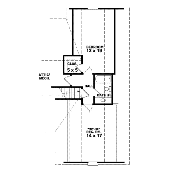 Upper/Second Floor Plan: 6-567