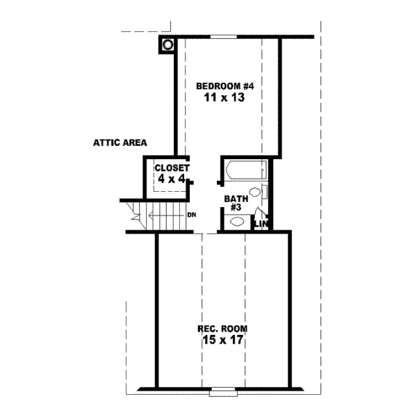 Upper/Second Floor Plan: 6-569