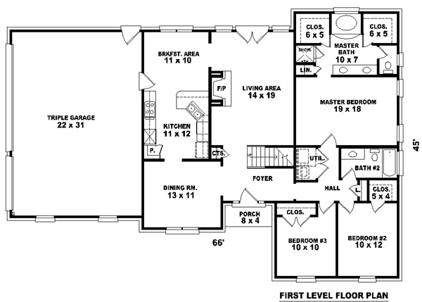 Main Floor Plan: 6-572
