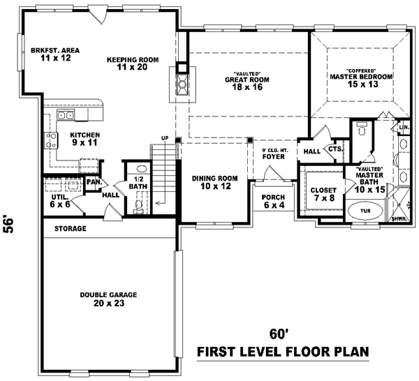 Main Floor Plan: 6-575