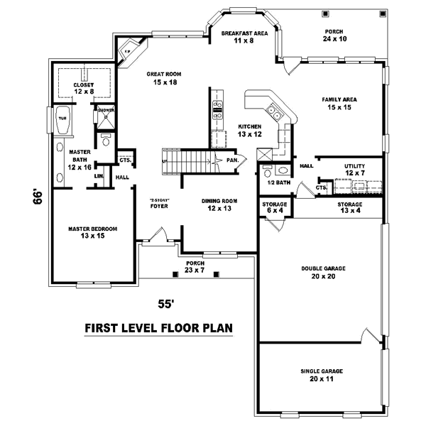 Main Floor Plan: 6-579