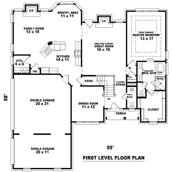 Main Floor Plan: 6-580