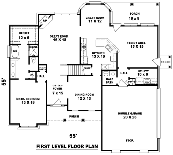 Main Floor Plan: 6-582