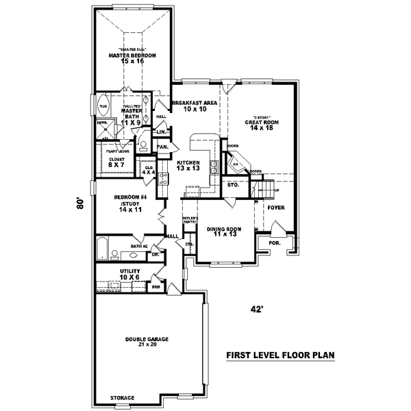 Main Floor Plan: 6-583
