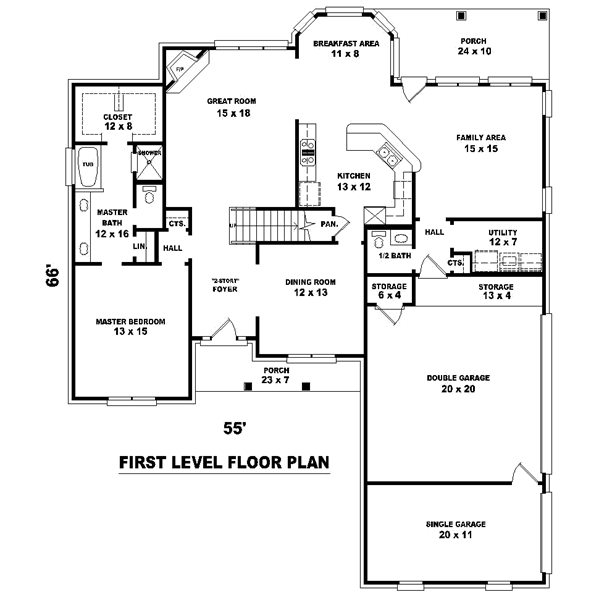 Main Floor Plan: 6-586