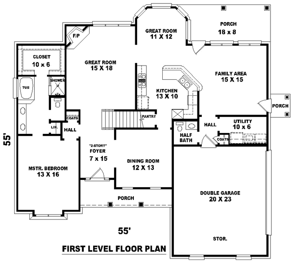 Main Floor Plan: 6-587