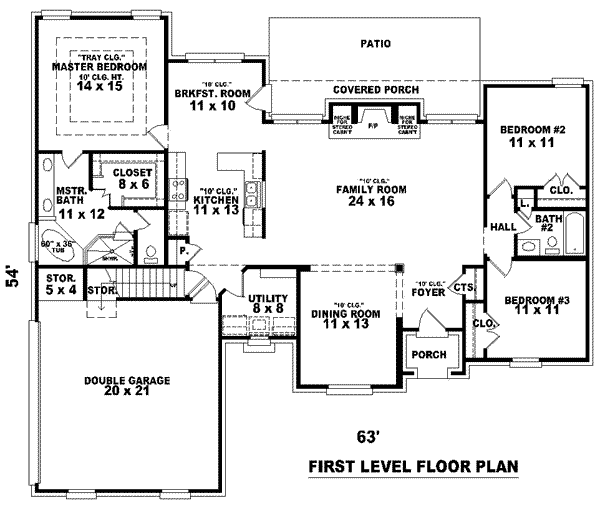Main Floor Plan: 6-592