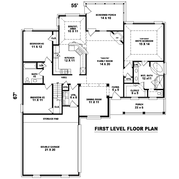 Main Floor Plan: 6-596
