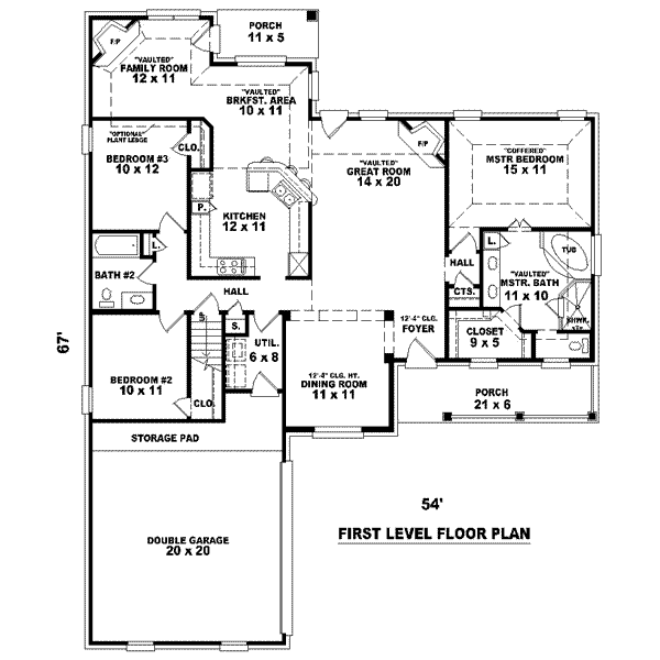 Main Floor Plan: 6-597
