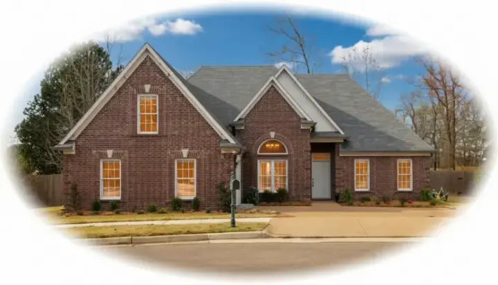 Traditional house plans 6-602 - front exterior, 1,770 sq ft, 3 bed, 2 bath house plans | Monster House Plans