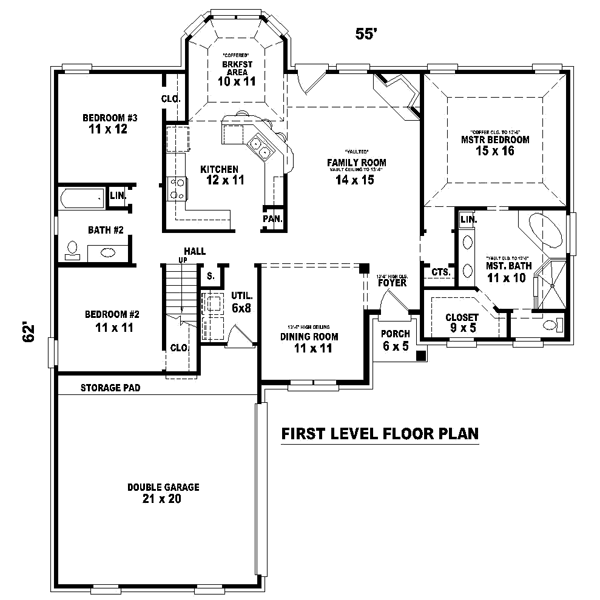 Main Floor Plan: 6-602