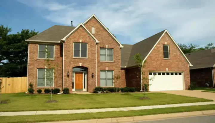 Traditional house plans 6-608 - front exterior, 3,324 sq ft, 4 bed, 3 bath house plans | Monster House Plans