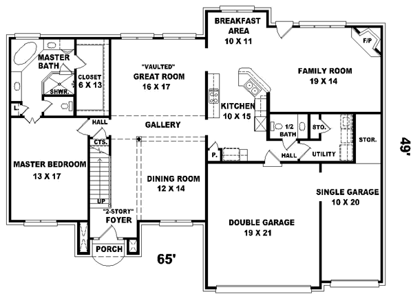 Main Floor Plan: 6-612