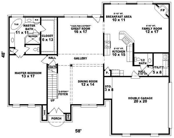 Main Floor Plan: 6-614