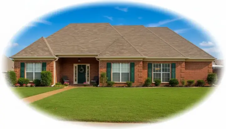 Traditional house plans 6-618 - front exterior, 2,144 sq ft, 3 bed, 2 bath house plans | Monster House Plans