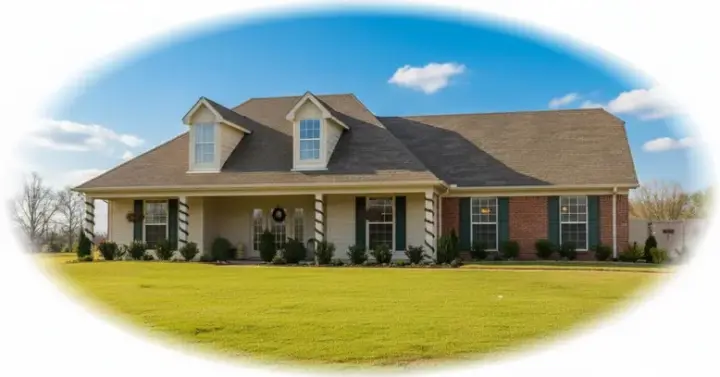 Southern house plans 6-624 - front exterior, 1,825 sq ft, 3 bed, 2 bath house plans | Monster House Plans