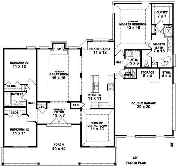 Main Floor Plan: 6-625