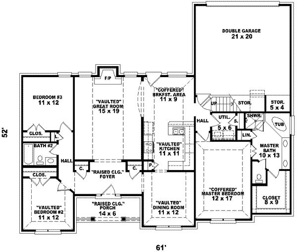 Main Floor Plan: 6-626