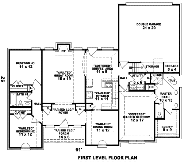 Main Floor Plan: 6-627
