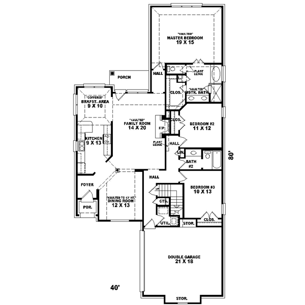 Main Floor Plan: 6-638