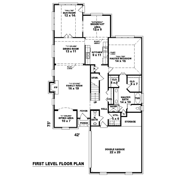 Main Floor Plan: 6-640