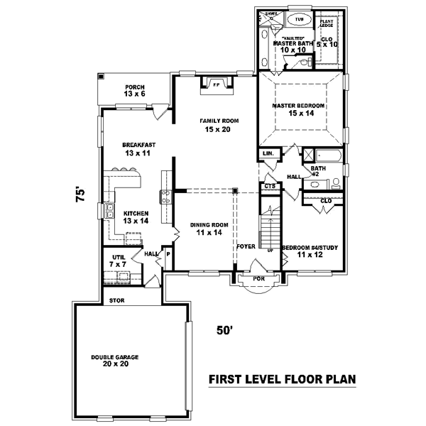 Main Floor Plan: 6-645