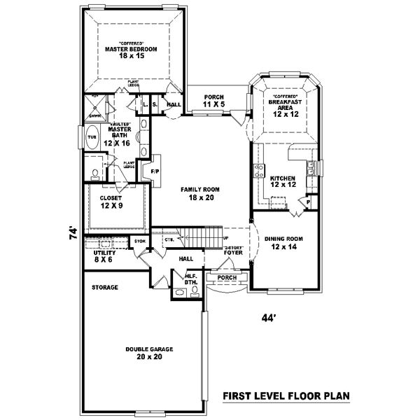 Main Floor Plan: 6-649