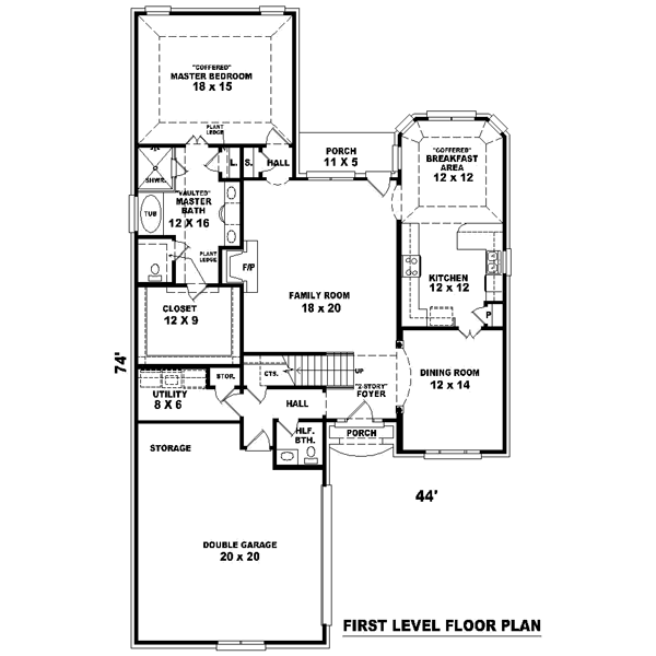Main Floor Plan: 6-650