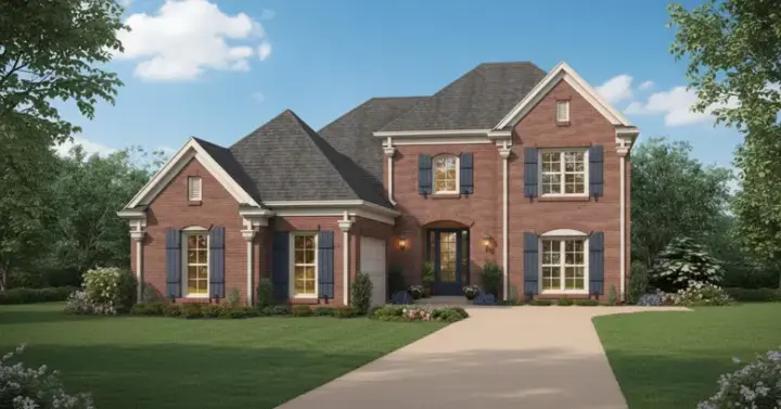 Traditional house plans 6-651 - front exterior, 2,991 sq ft, 3 bed, 2 bath house plans | Monster House Plans