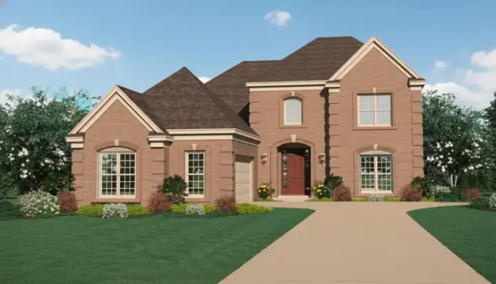 Traditional house plans 6-652 - front exterior, 2,991 sq ft, 3 bed, 2 bath house plans | Monster House Plans