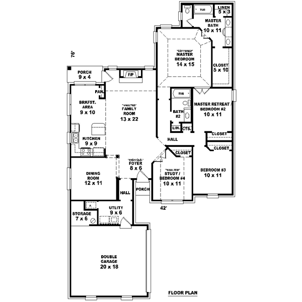 Main Floor Plan: 6-653