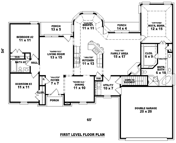 Main Floor Plan: 6-658