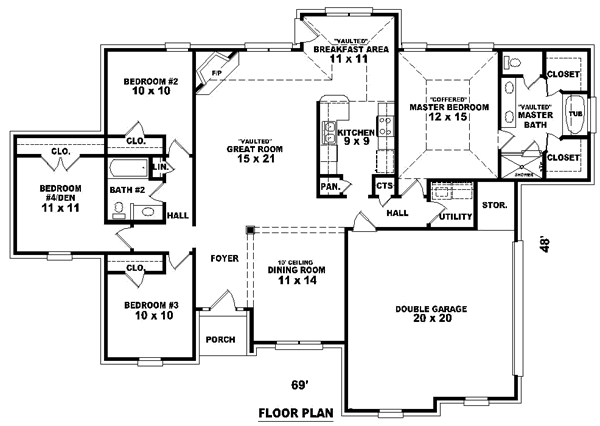 Main Floor Plan: 6-659