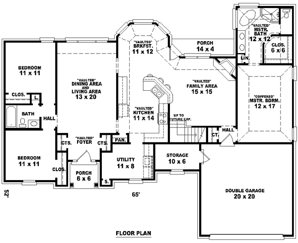 Main Floor Plan: 6-663