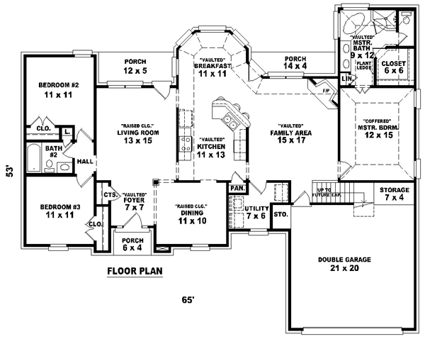 Main Floor Plan: 6-664