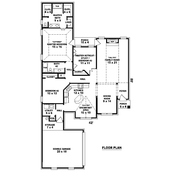 Main Floor Plan: 6-665
