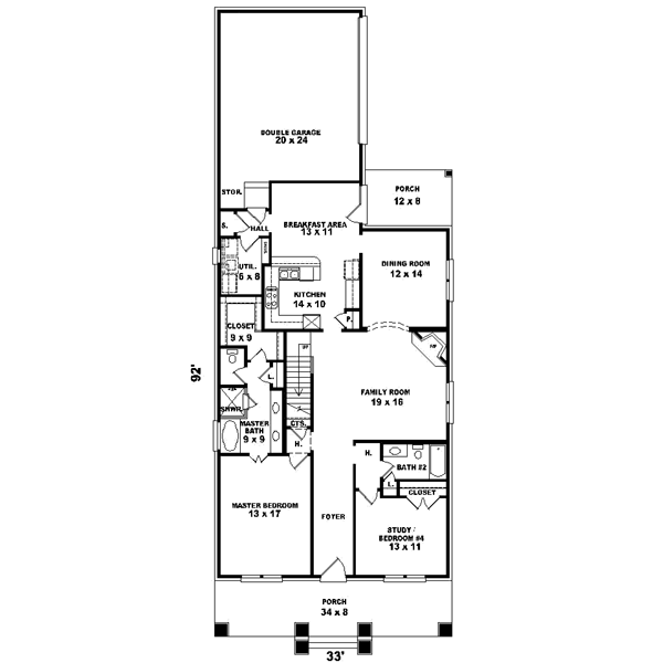 Main Floor Plan: 6-666