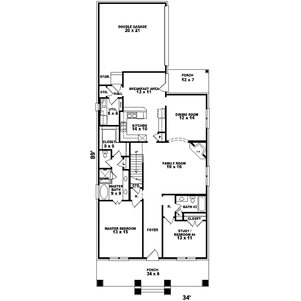 Main Floor Plan: 6-671