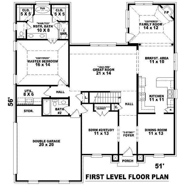 Main Floor Plan: 6-684
