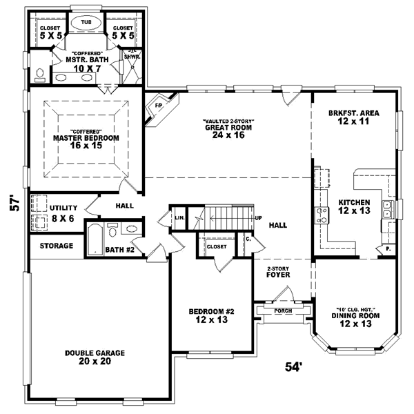 Main Floor Plan: 6-686