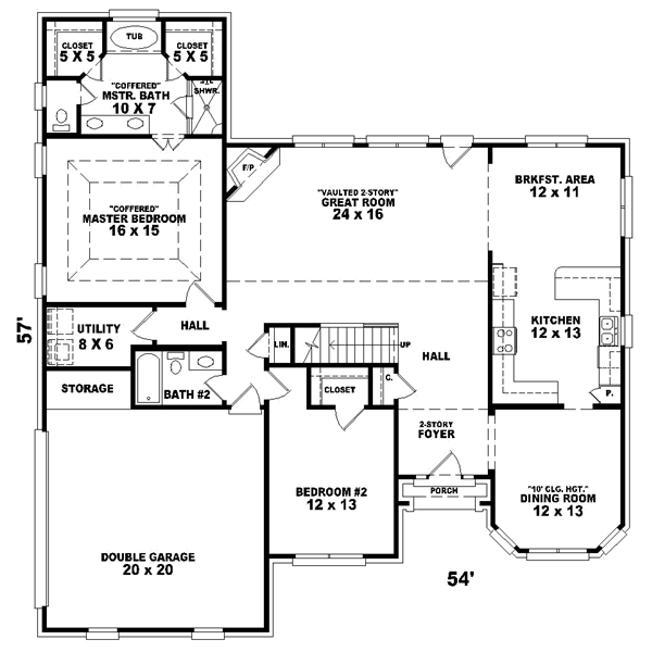Main Floor Plan: 6-687