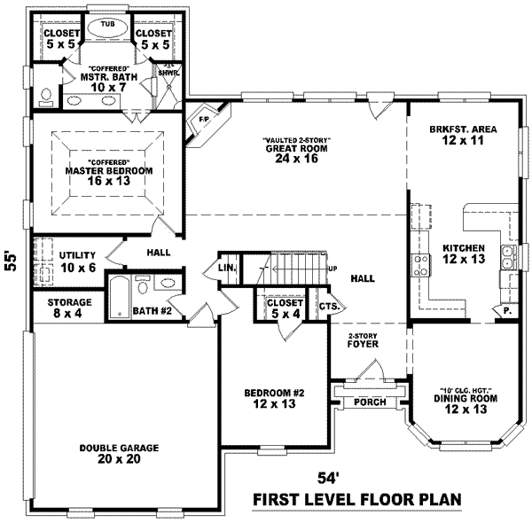 Main Floor Plan: 6-688