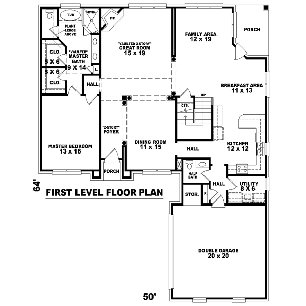 Main Floor Plan: 6-696