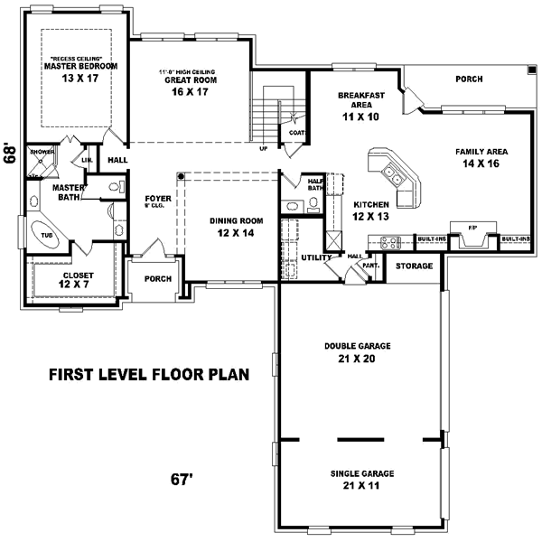 Main Floor Plan: 6-697