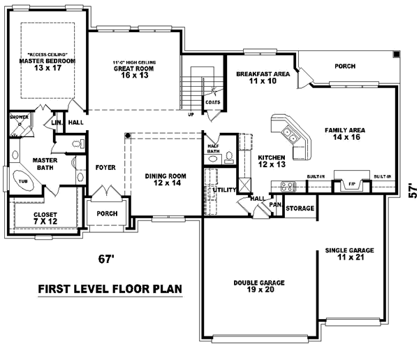 Main Floor Plan: 6-699