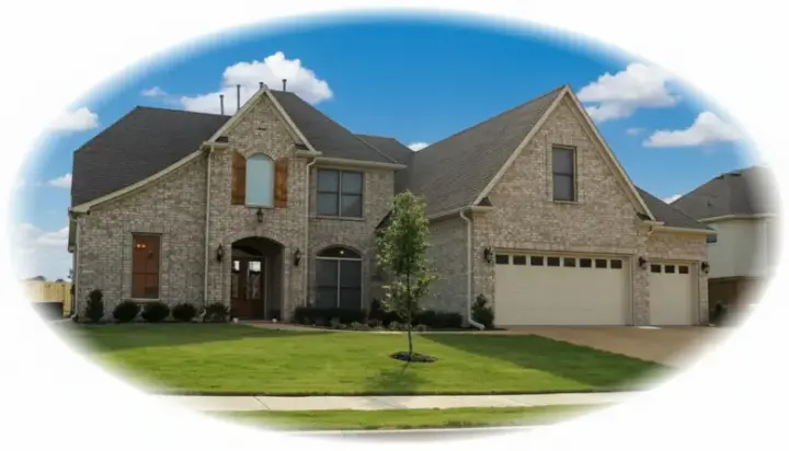 Traditional house plans 6-700 - front exterior, 3,408 sq ft, 4 bed, 3 bath house plans | Monster House Plans
