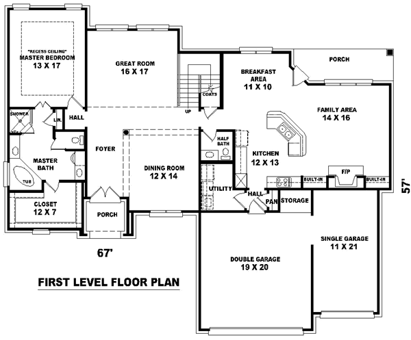 Main Floor Plan: 6-700