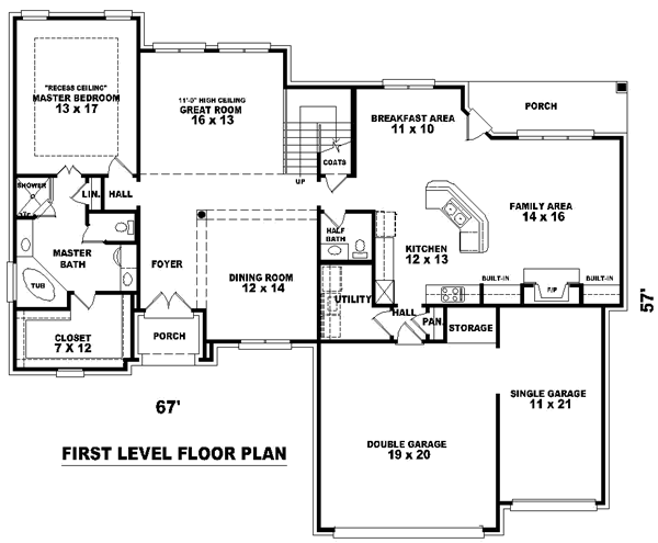 Main Floor Plan: 6-702