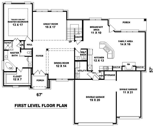 Main Floor Plan: 6-703