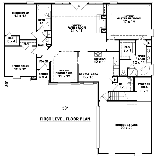 Main Floor Plan: 6-716